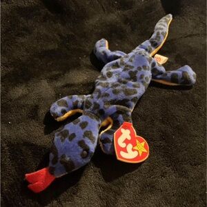 Ty Beanie Baby Lizzy The Lizard